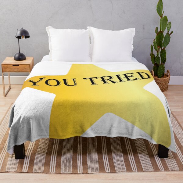 Item preview, You Tried Gold Star designed and sold by QasimShah.
