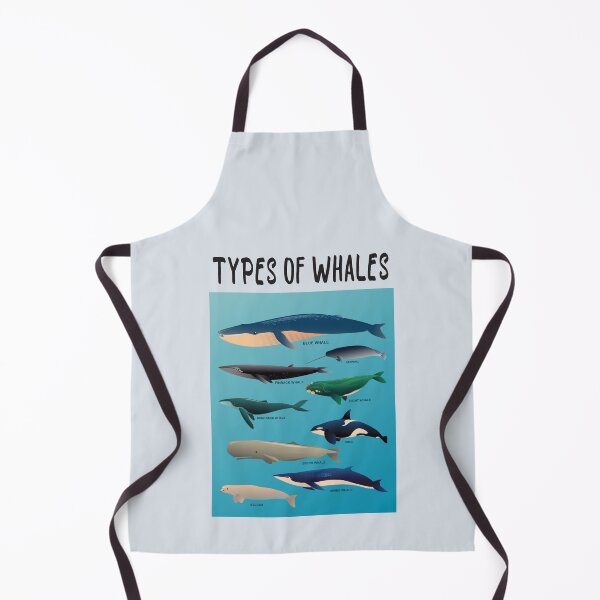 Item preview, Types Of Whales Ocean Mammal Variety designed and sold by KrisSidDesigns.