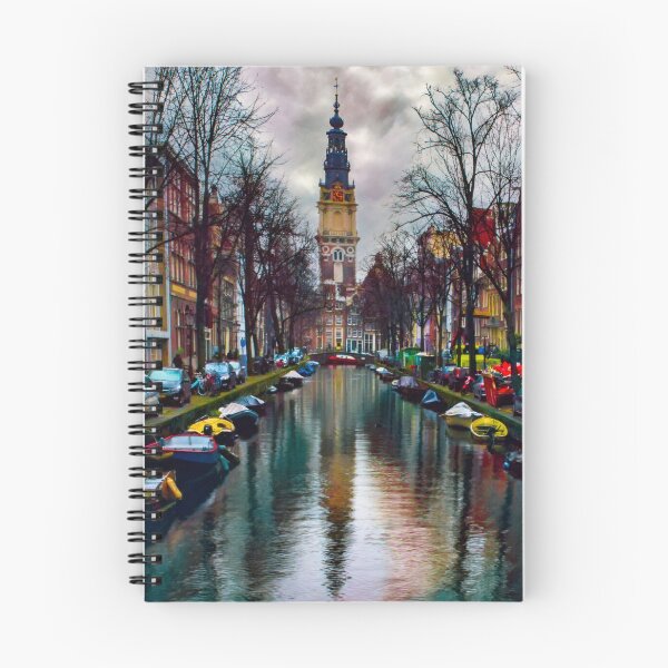 Artikelvorschau, Oude Kerk Canal in Jewel Tones entworfen und verkauft von nbrandsberg.