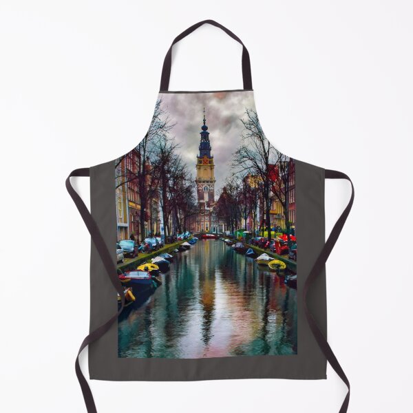 Item preview, Oude Kerk Canal in Jewel Tones designed and sold by nbrandsberg.