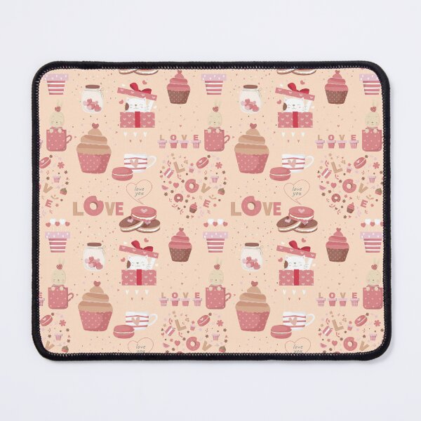 Item preview, I Love Sweet Treats - Whimsical seamless pattern designed and sold by DebbisPalette.