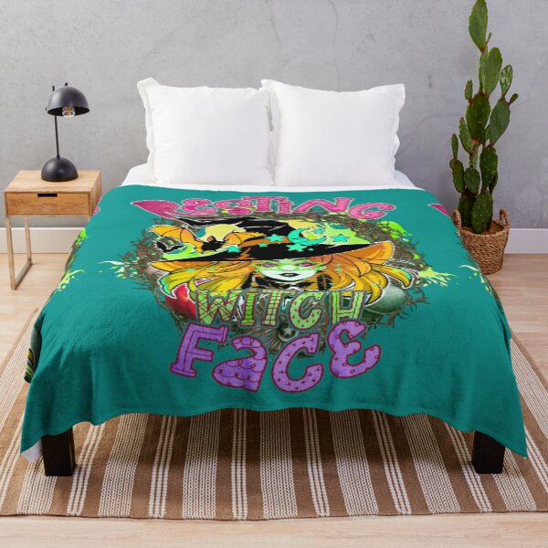 Item preview,    HAPPY HALLOWEEN RESTING WITCH FACE designed and sold by marie1919.