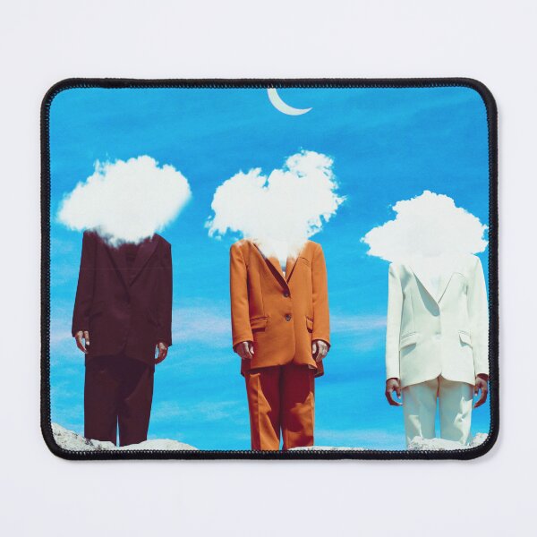Item preview, Three Surreal Heads in the Clouds designed and sold by Yasmine khalifa.
