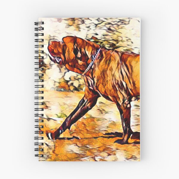 Item preview, English Mastiff waiting for a treat - brown high contrast designed and sold by NickoPrints.