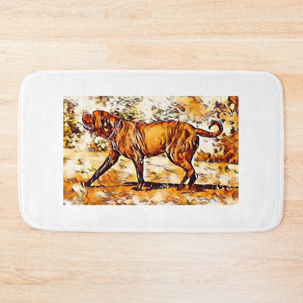 Item preview, English Mastiff waiting for a treat - brown high contrast designed and sold by NickoPrints.