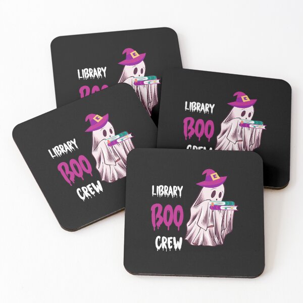 Item preview, Library Boo Crew,horror library,funny halloween designed and sold by hanaa01.