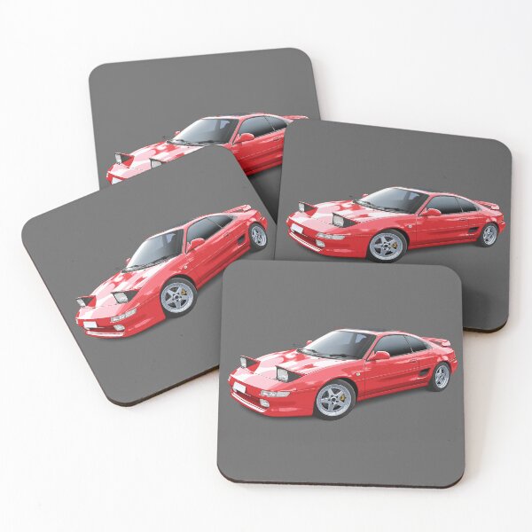 Item preview, Toyota MR2 SW20 red designed and sold by yotagrl.