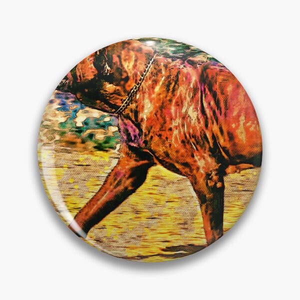 Item preview, English Mastiff waiting for a treat – digital painting with a vintage look designed and sold by NickoPrints.