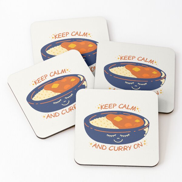 Item preview, keep calm and curry on designed and sold by AprilCreations.