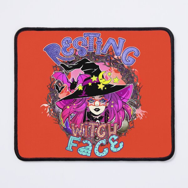 Item preview,     HAPPY HALLOWEEN RESTING WITCH FACE designed and sold by marie1919.