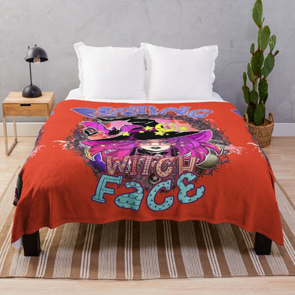 Item preview,     HAPPY HALLOWEEN RESTING WITCH FACE designed and sold by marie1919.