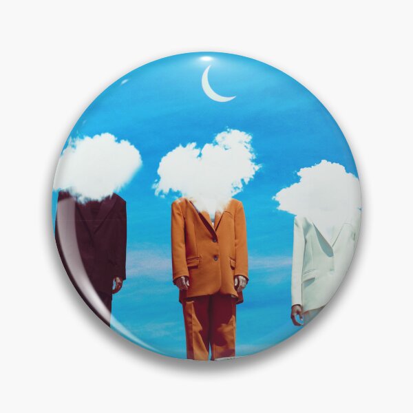 Item preview, Three Surreal Heads in the Clouds  designed and sold by Yasmine khalifa.
