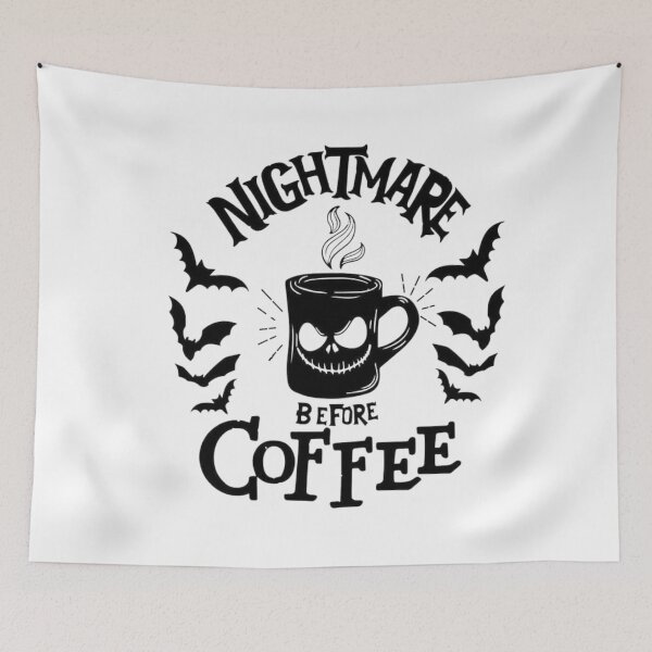 Item preview, nightmare before coffee designed and sold by -DEEWOLF-.