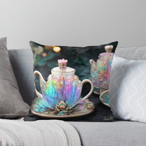 Item preview, Tea Set of the Fae 1 designed and sold by BeepBoopArtShop.