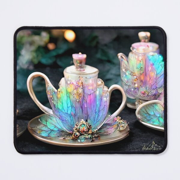 Item preview, Tea Set of the Fae 1 designed and sold by BeepBoopArtShop.