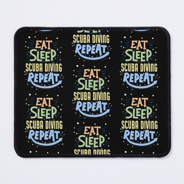 Item preview, Eat Sleep Scuba Diving Repeat Scuba Diving Scuba Diver designed and sold by RomanStowell.