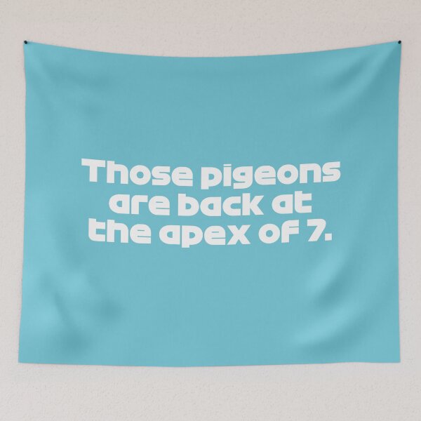 Item preview, RUS. Pidgeons Are Back - Best Team Radio Dutch GP 2022 (Blue BG) designed and sold by FilipeFerreira.