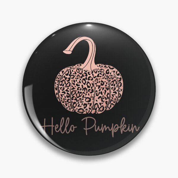 Item preview, Hello Pumpkin Pink Leopard Pumpkin  designed and sold by HappyLifeCreate.