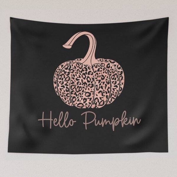 Item preview, Hello Pumpkin Pink Leopard Pumpkin  designed and sold by HappyLifeCreate.