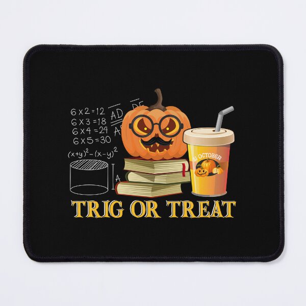 Item preview, Trig Or Treat With Chalkboard Background designed and sold by Tonya51.