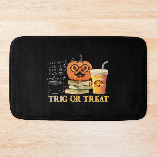 Item preview, Trig Or Treat With Chalkboard Background designed and sold by Tonya51.