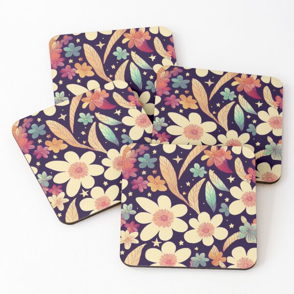 Item preview, Peace_and_Love_Flowers_and_Stars_Hippie_Design designed and sold by alexrow.