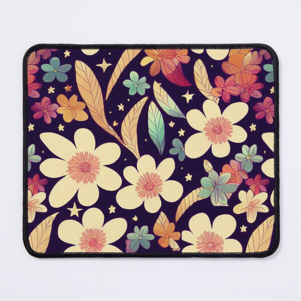 Item preview, Peace_and_Love_Flowers_and_Stars_Hippie_Design designed and sold by alexrow.