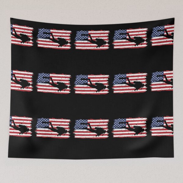 Item preview, Patriotic Us Flag Scuba Diving designed and sold by RomanStowell.
