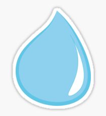 Tear Drop Sticker