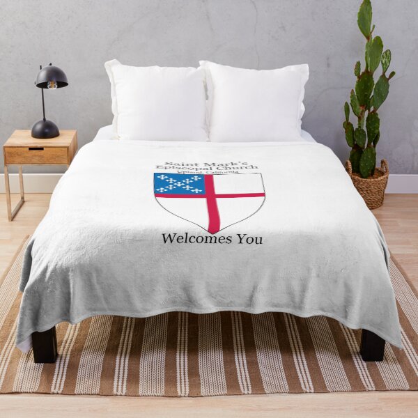 Item preview, Saint Mark's Episcopal Church + Upland, California Episcopal Shield Transparent designed and sold by litmusician.