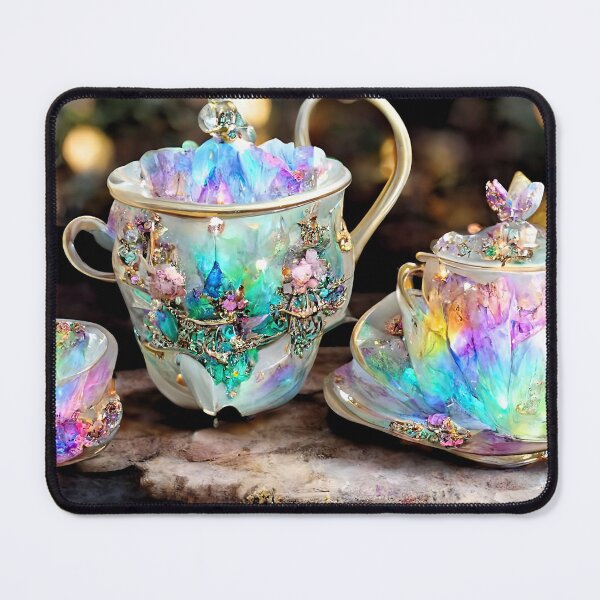 Item preview, Tea Set of the Fae 9 designed and sold by BeepBoopArtShop.
