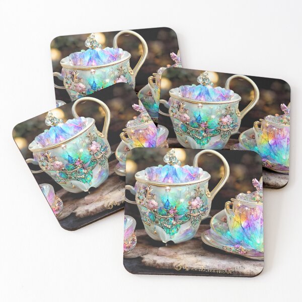 Item preview, Tea Set of the Fae 9 designed and sold by BeepBoopArtShop.