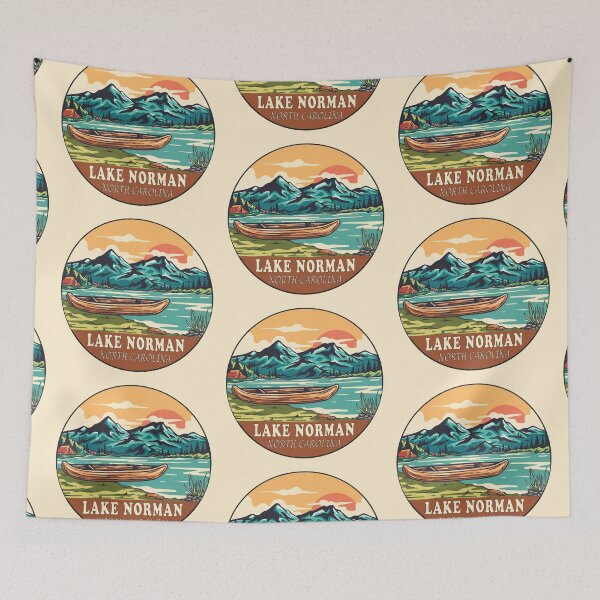 Item preview, Lake Norman North Carolina | Boating | Fishing designed and sold by KrisSidDesigns.