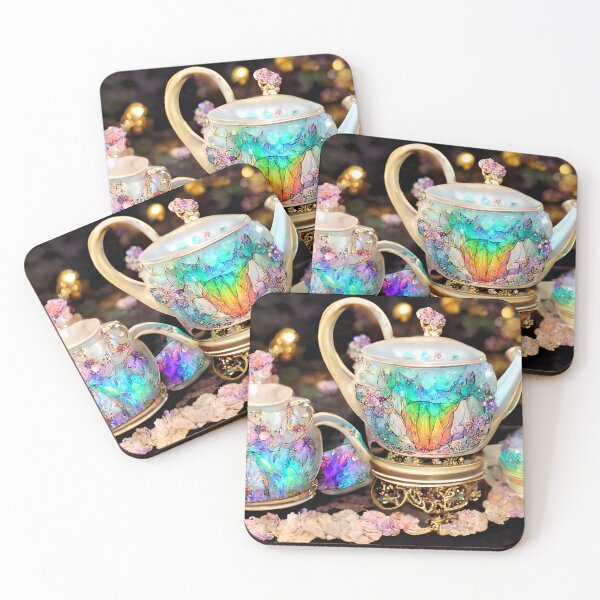 Item preview, Tea Set of the Fae 10 designed and sold by BeepBoopArtShop.