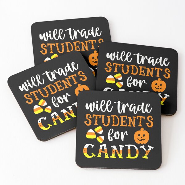 Item preview, Will Trade Students For Candy Funny Teacher Halloween Design designed and sold by Tonya51.