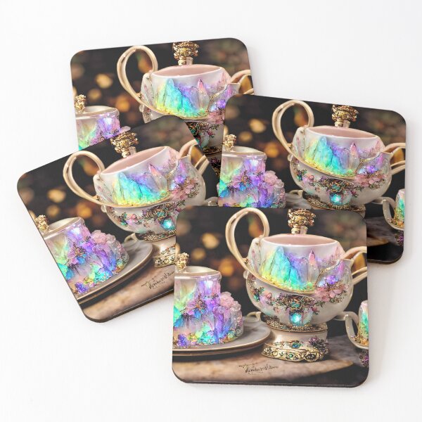 Item preview, Tea Set of the Fae 12 designed and sold by BeepBoopArtShop.