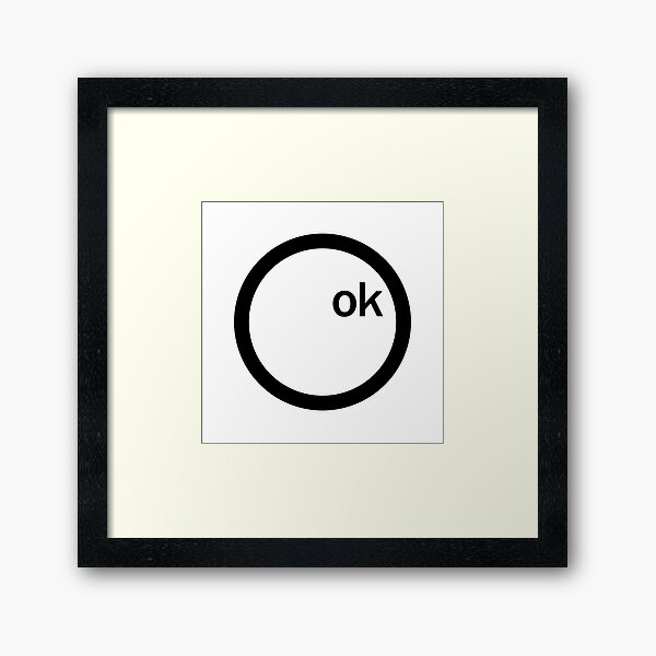 ok Computer - Radiohead Framed Art Print