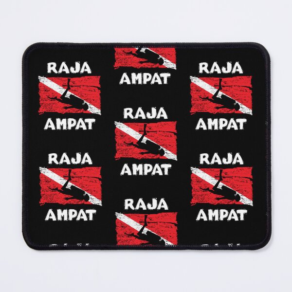 Item preview, Raja Ampat Divers Scuba Diving Flag designed and sold by RomanStowell.