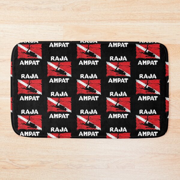 Item preview, Raja Ampat Divers Scuba Diving Flag designed and sold by RomanStowell.