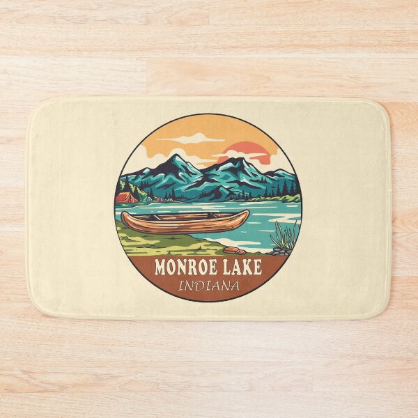 Item preview, Monroe Lake Indiana | Boating | Fishing designed and sold by KrisSidDesigns.