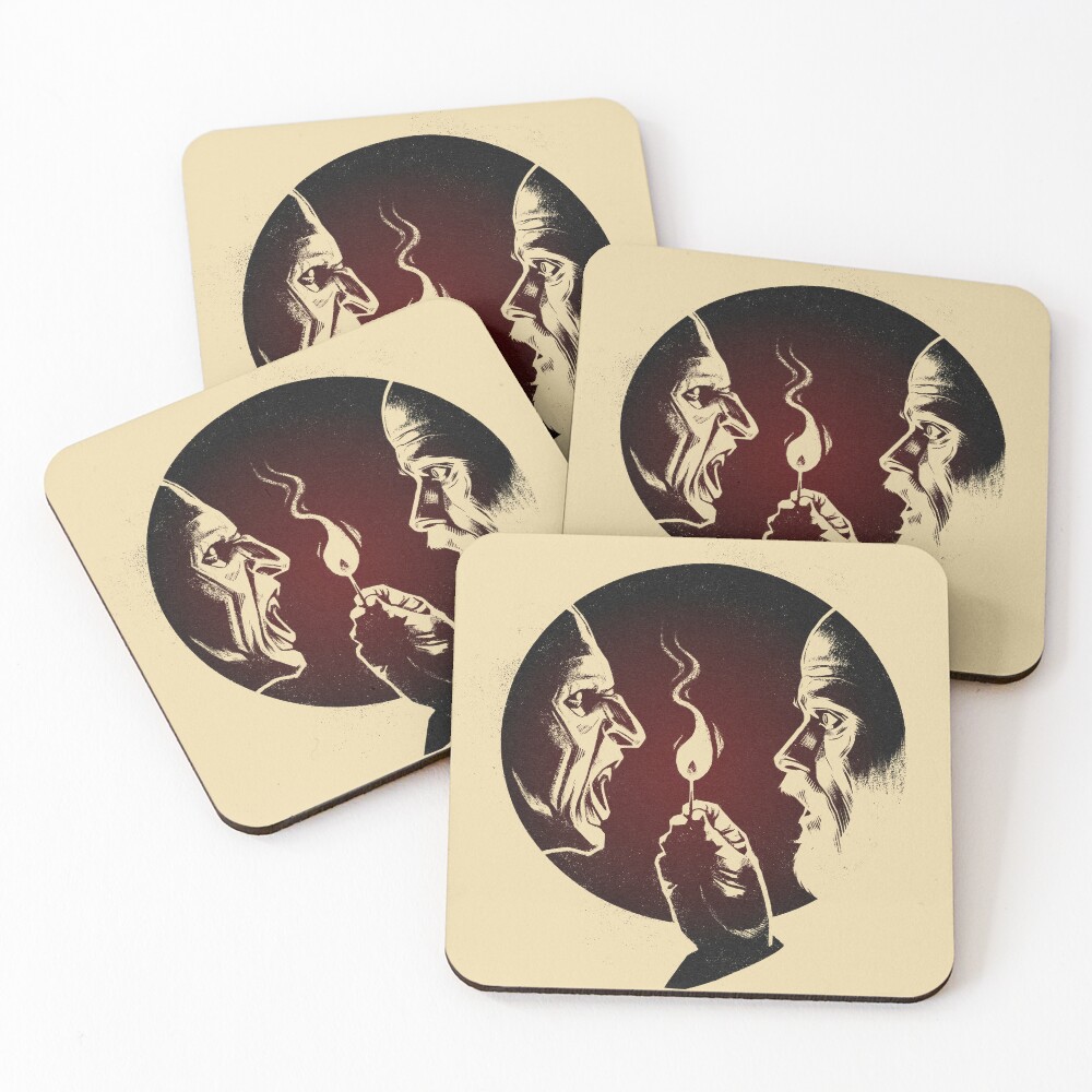 Item preview, Coasters (Set of 4) designed and sold by Rougaroux.