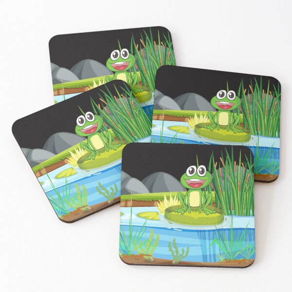 Item preview, Cute Frog Wallpaper designed and sold by pat227jc.