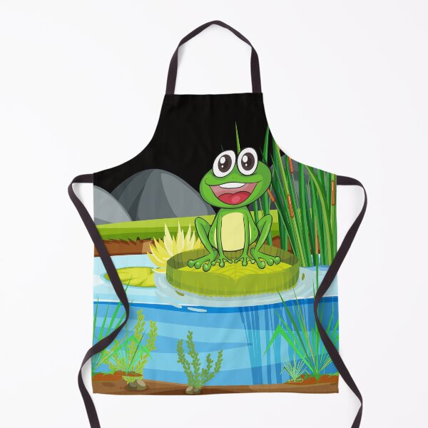 Item preview, Cute Frog Wallpaper designed and sold by pat227jc.