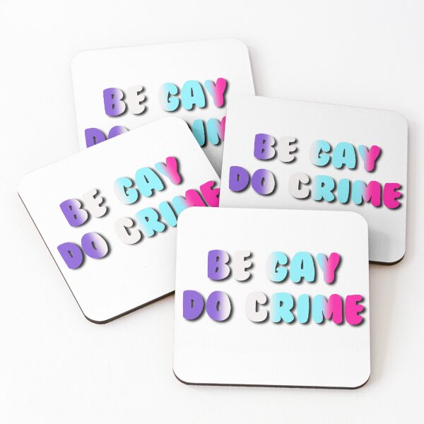 Item preview, Be Gay Do Crime (Multisexual) designed and sold by dannydoesarts.