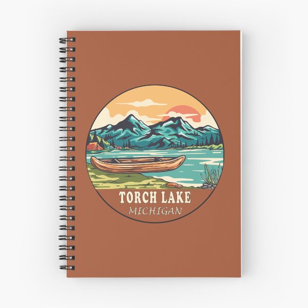 Item preview, Torch Lake Michigan | Boating | Fishing designed and sold by KrisSidDesigns.