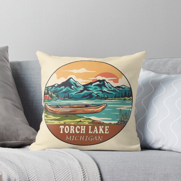Item preview, Torch Lake Michigan | Boating | Fishing designed and sold by KrisSidDesigns.