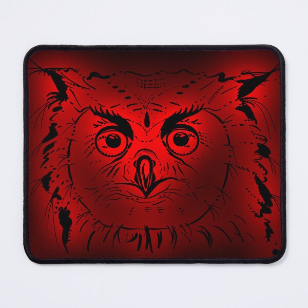 Item preview, Owl, owl in red designed and sold by Kreativa1.