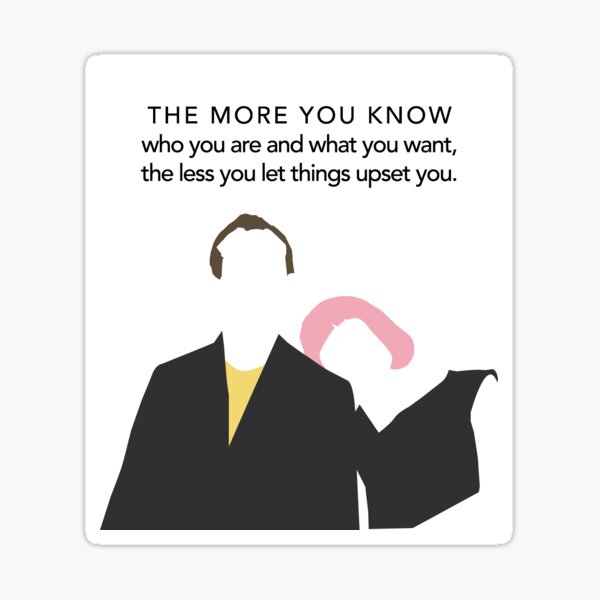 Perdu dans la silhouette de traduction Sticker