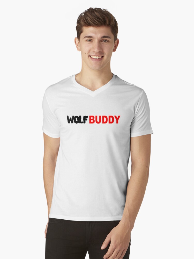 wolf buddy t shirt