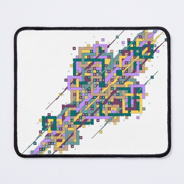 Item preview, Abstract geometric colorful vector pattern designed and sold by Familyshmot.